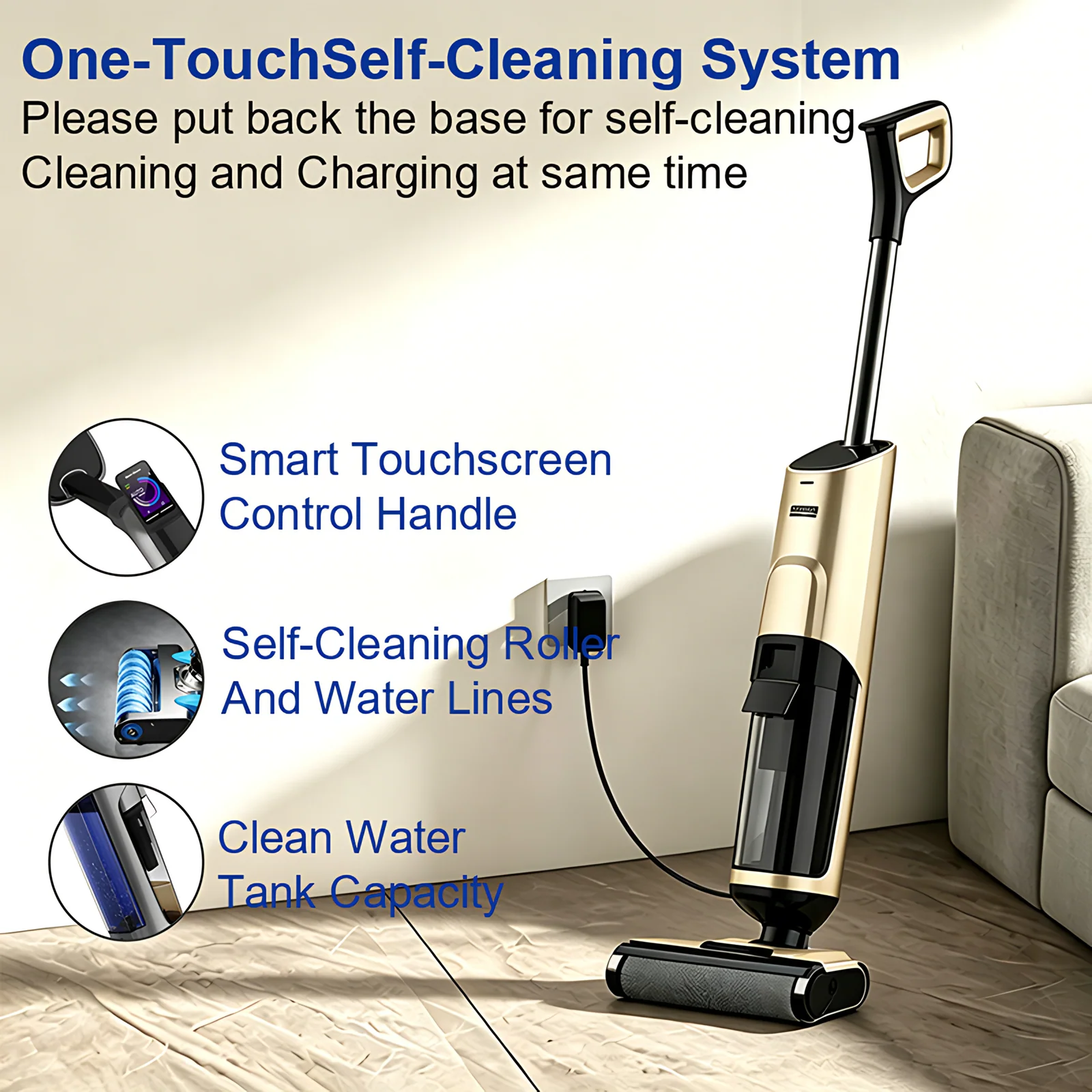 OEM Home Appliances Wholesale Factory Floor Care Washing Wet Dry Vacuum With Mop