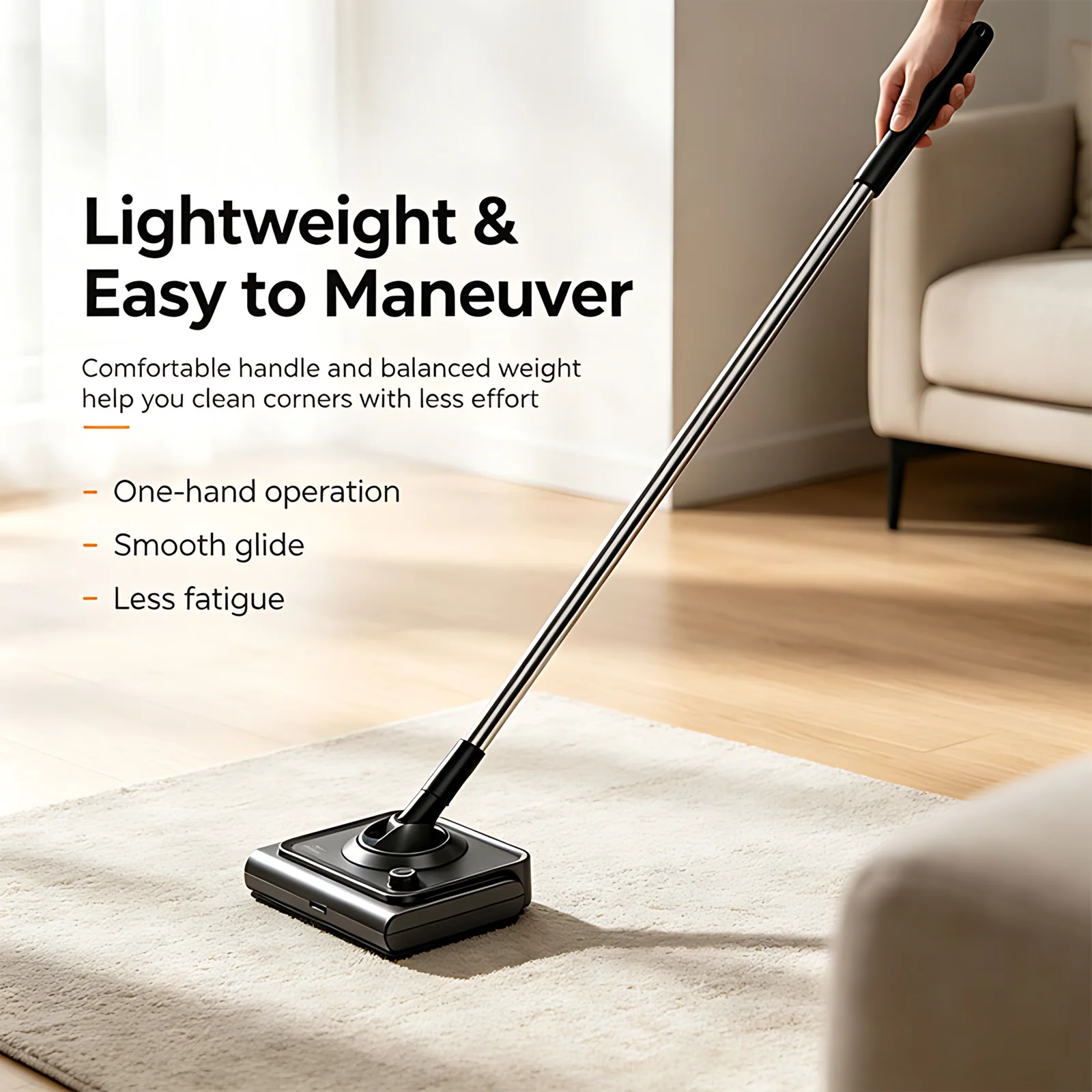 New Design Electric Carpet Sweeper Home Floor Cleaning Cordless Water Cleaning Cordless Sweeper