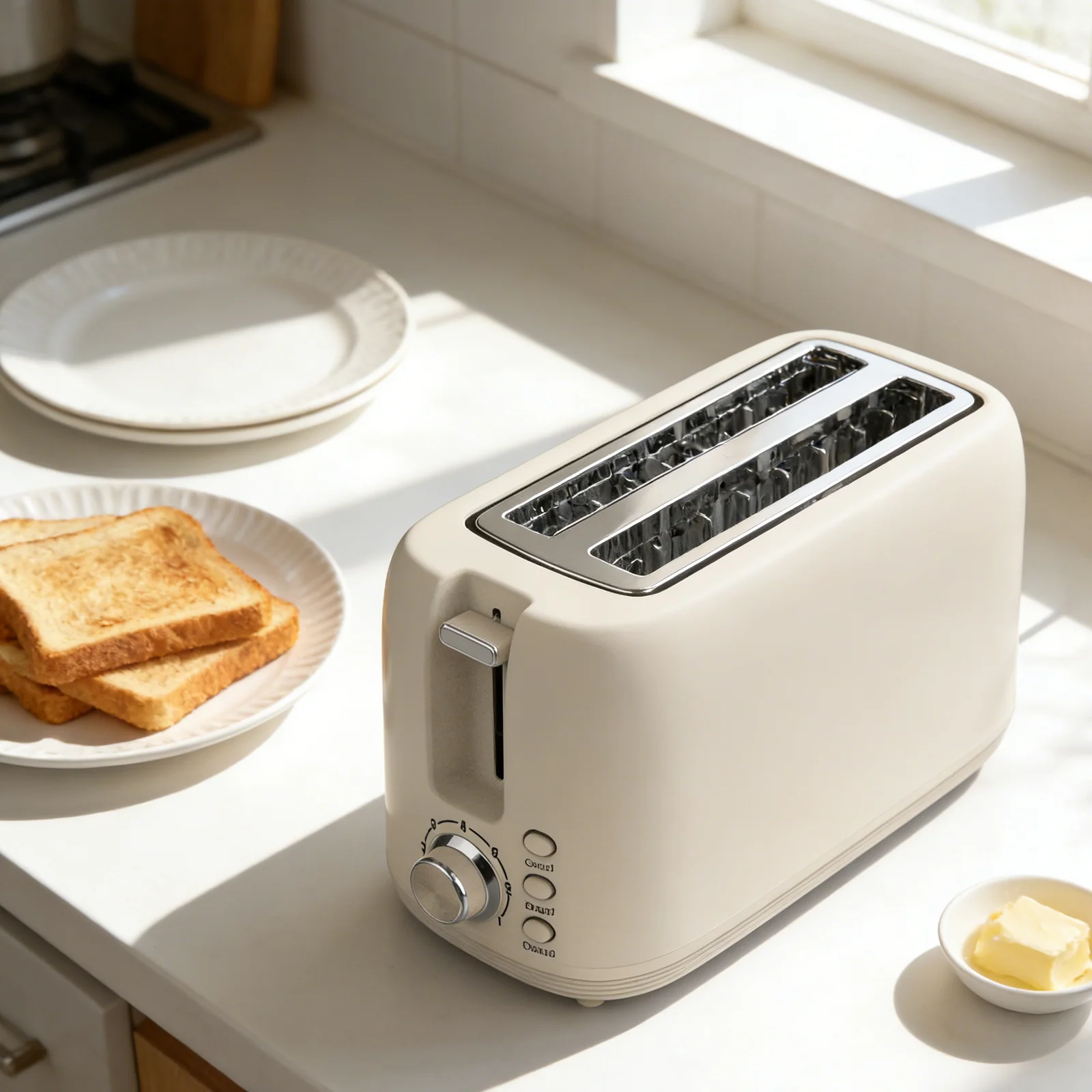 Hot Selling Appliances Kitchen Wholesale Customize Home Use Electric Breakfast Maker 4-Slice Toaster