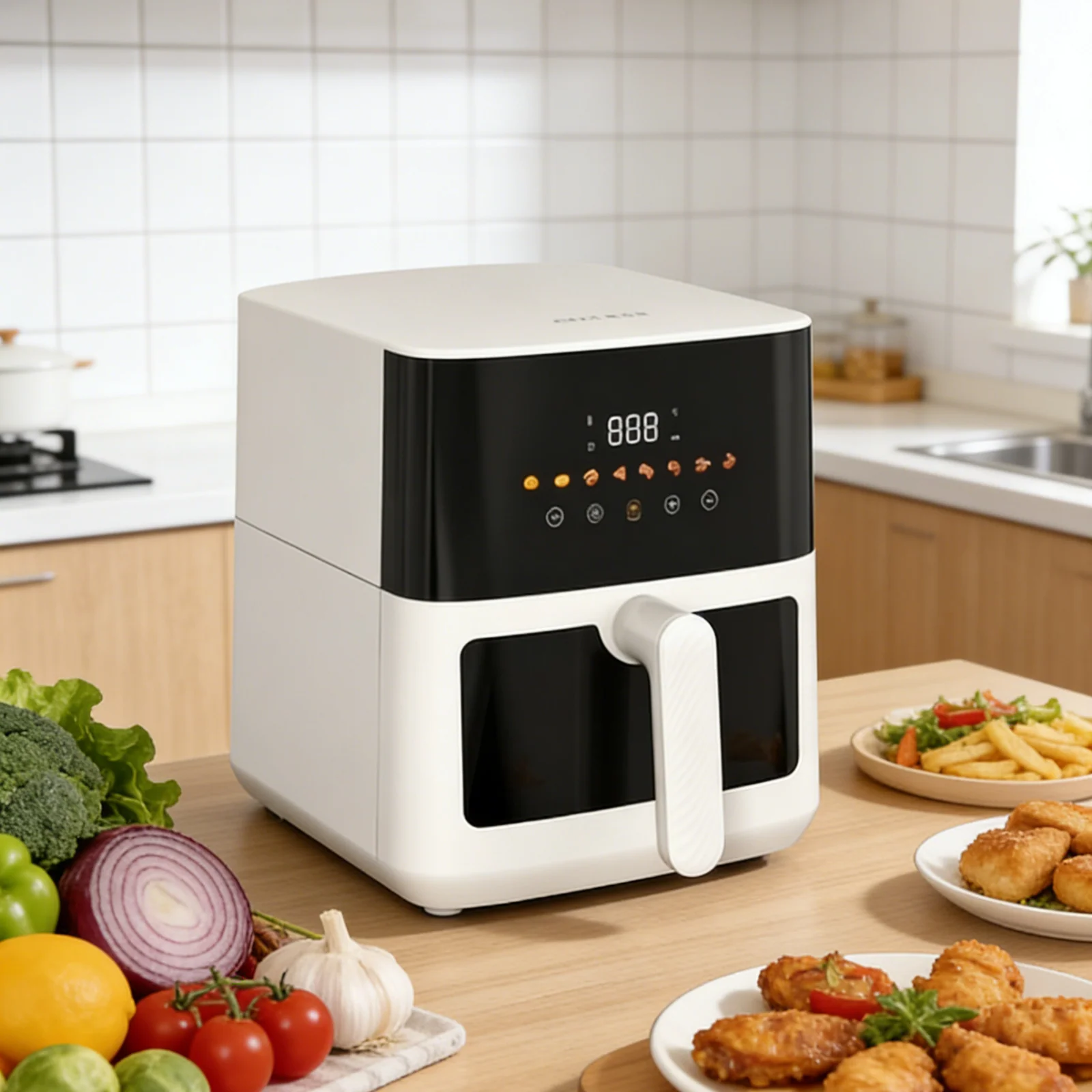 Wholesale 5L Air Fryer Home Commercial Multifunctional Cooking Pot Large Capacity Air Fryer