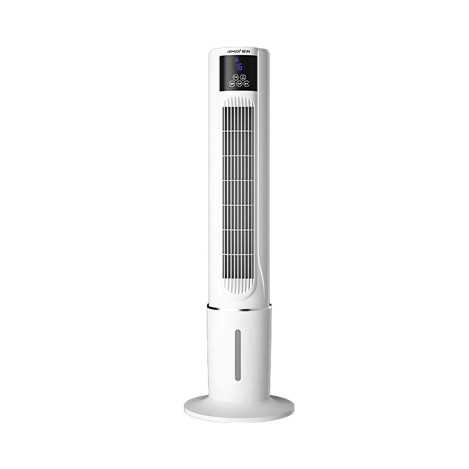 Summer Household Office Intelligent Touch Screen Water-Cooled Tower Fan Cooling Smart Tower Fan for Bedroom