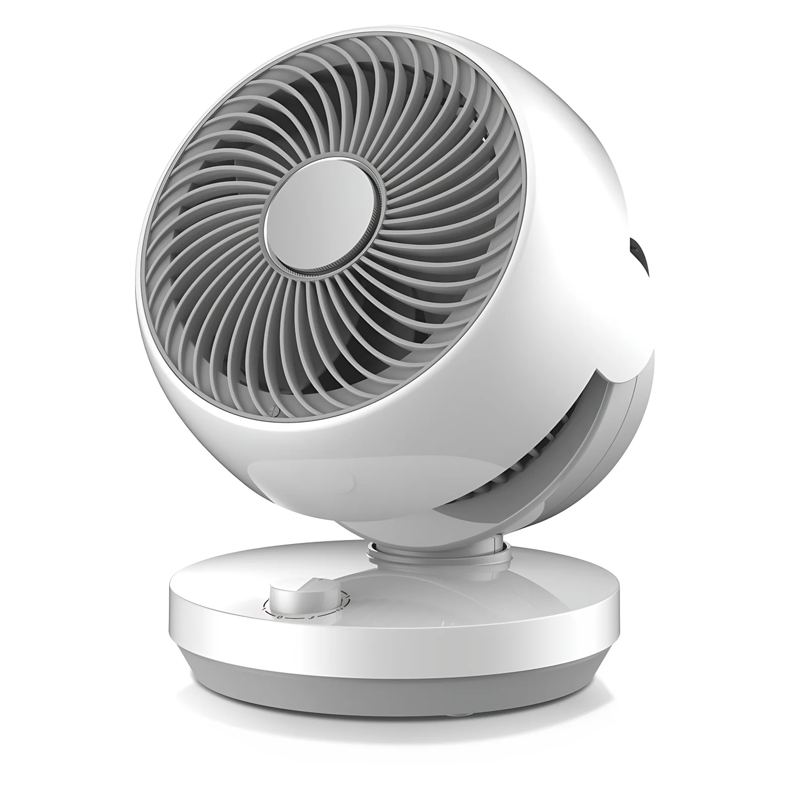 Ventilador de escritorio ajustable al viento
