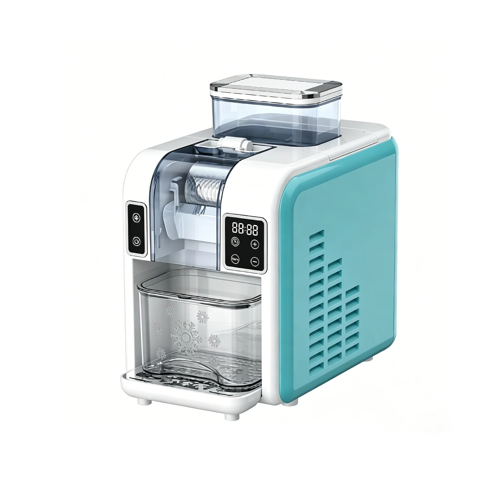Automatic Ice Smoothie Milk Snow Ice Smoothie Machine Household Snowflake Ice Making Machine