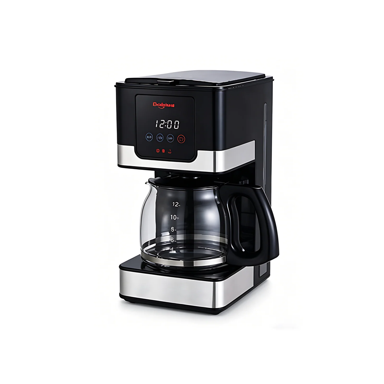 OEM Home Smart Appliance Wholesale Customize Brand Color 1.2L 10-12 Cup Drip Coffee Maker
