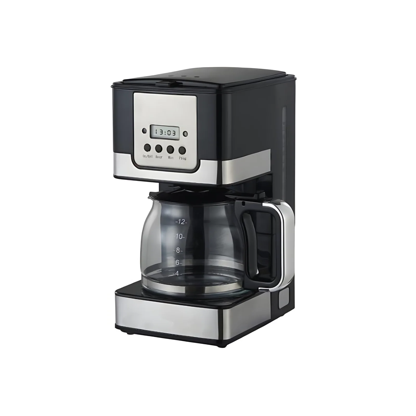 Factory Price Full Automatic Coffee Machine 12 Cup Digital Drip Coffee Maker Coffee Machines