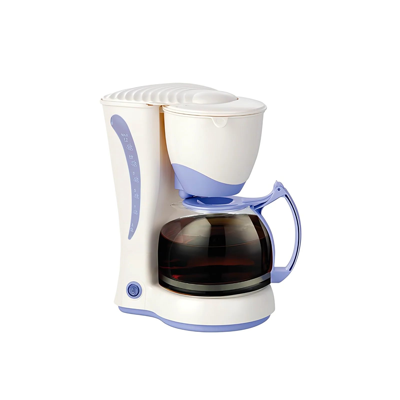 Wholesale Custom Home Appliance Big Capacity Commercial Glass Coffee Machine 12 Cup Filter Electric Drip Coffee Maker