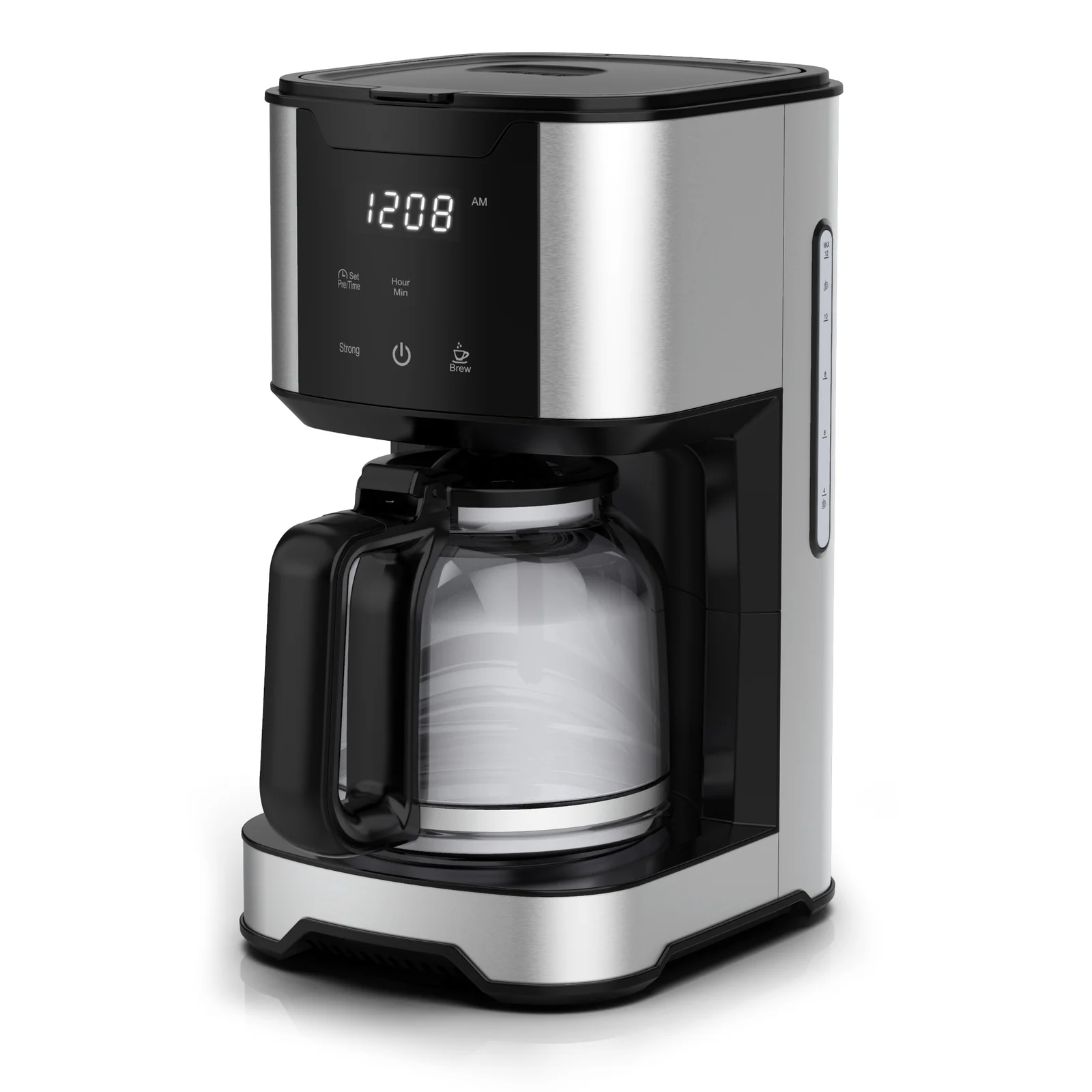 High Quality Automatic Hotel Home Use Coffee Machine Stainless Steel Touch Screen Drip Coffee Machine