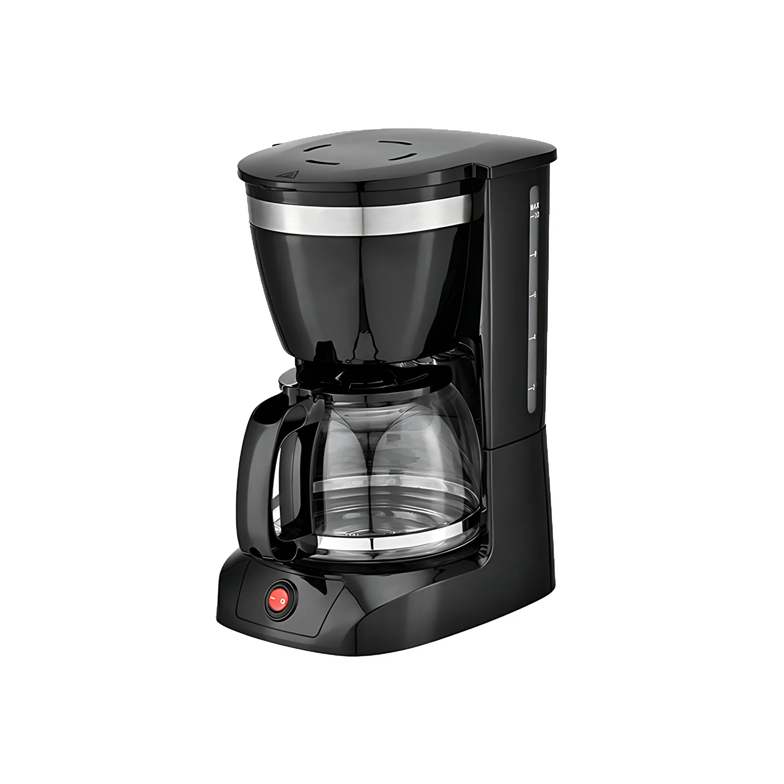 Wholesale Coffee Machine 800W Anti-drip Overheat Protection Glass Pot Custom Brand Function Drip Coffee Maker