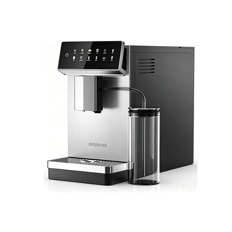 Touch Screen Double Boiler Expresso Professional Coffee Machine Self Cleaning Digital Espresso Maker