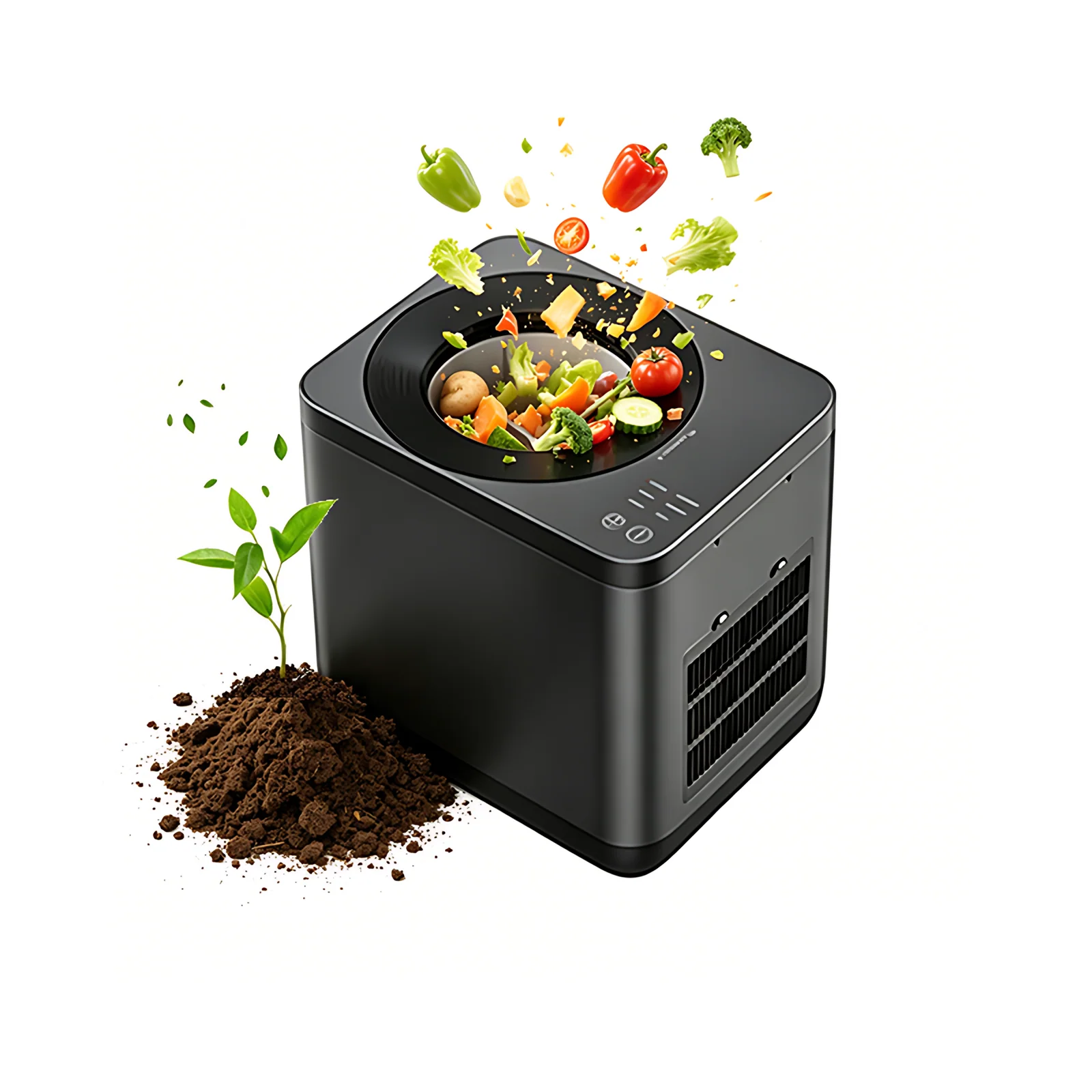 Home Living Recycle Food Machine Autonome Electric Composter Machine Food Waste Garbage for Kitchen