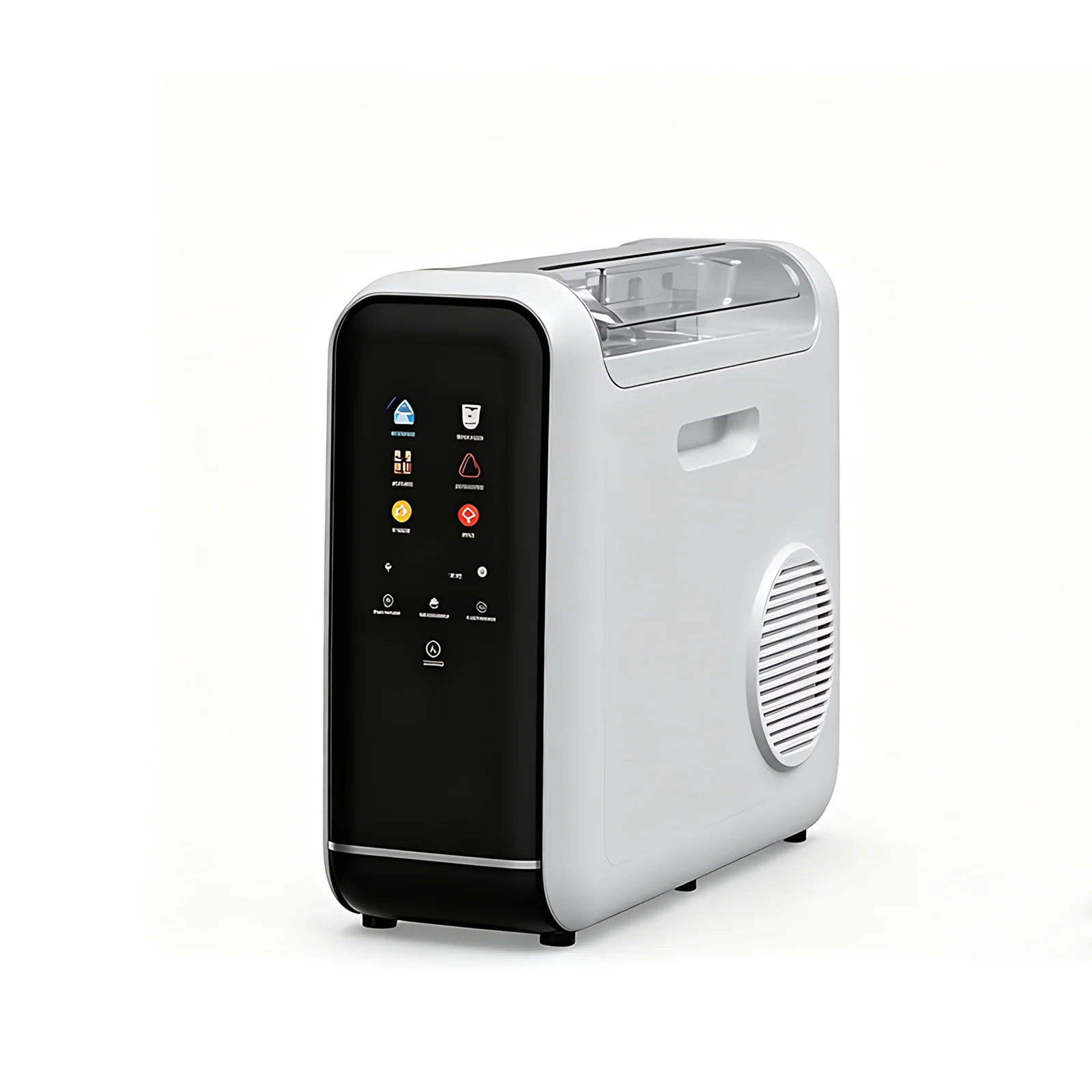 Commercial Home Slushie Making Machine Automated Programs Stainless Steel Ice Cream Maker