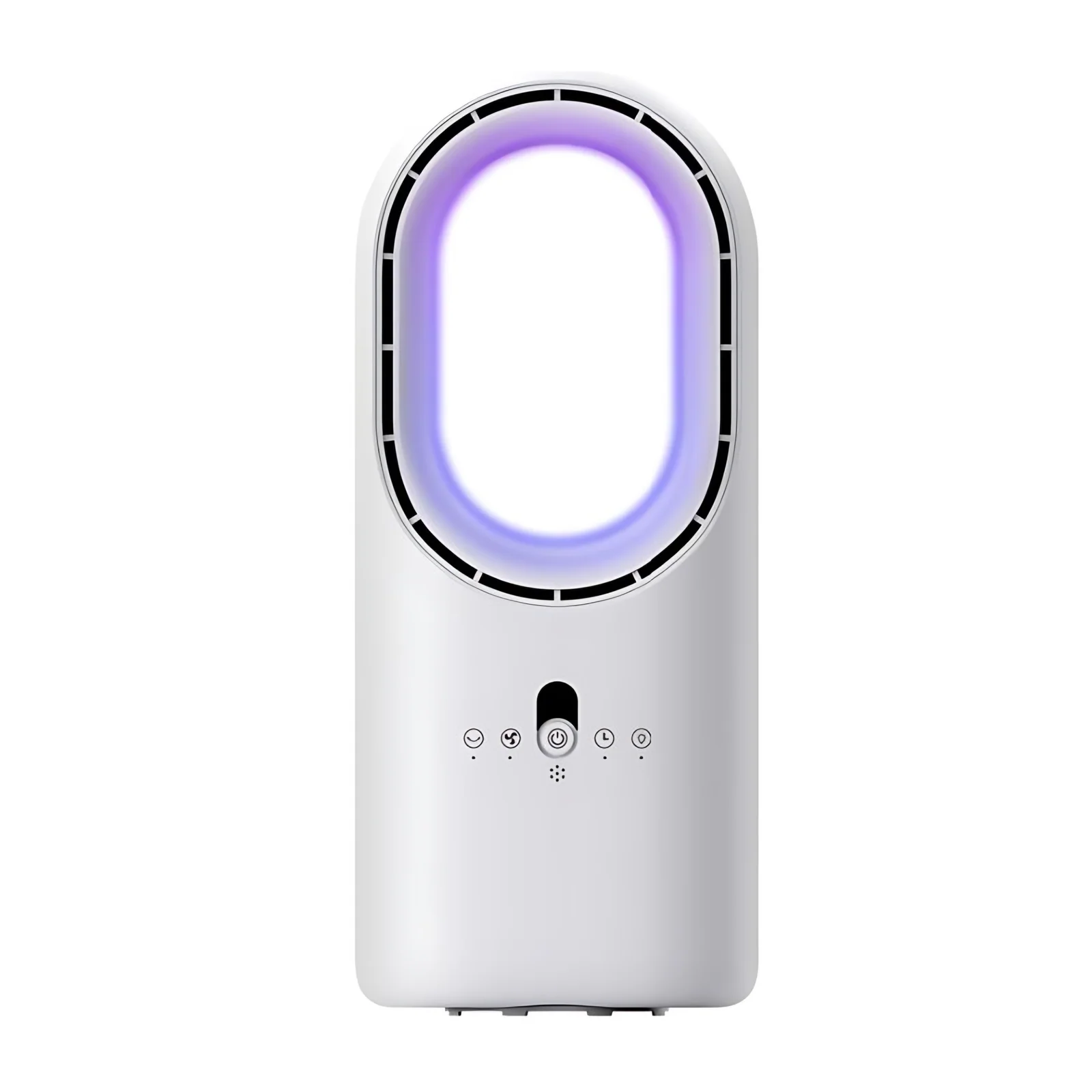 Wholesale High Quality Oscillating Mini Fan LED Light Remote Control Bladeless Hot Cooling Fan
