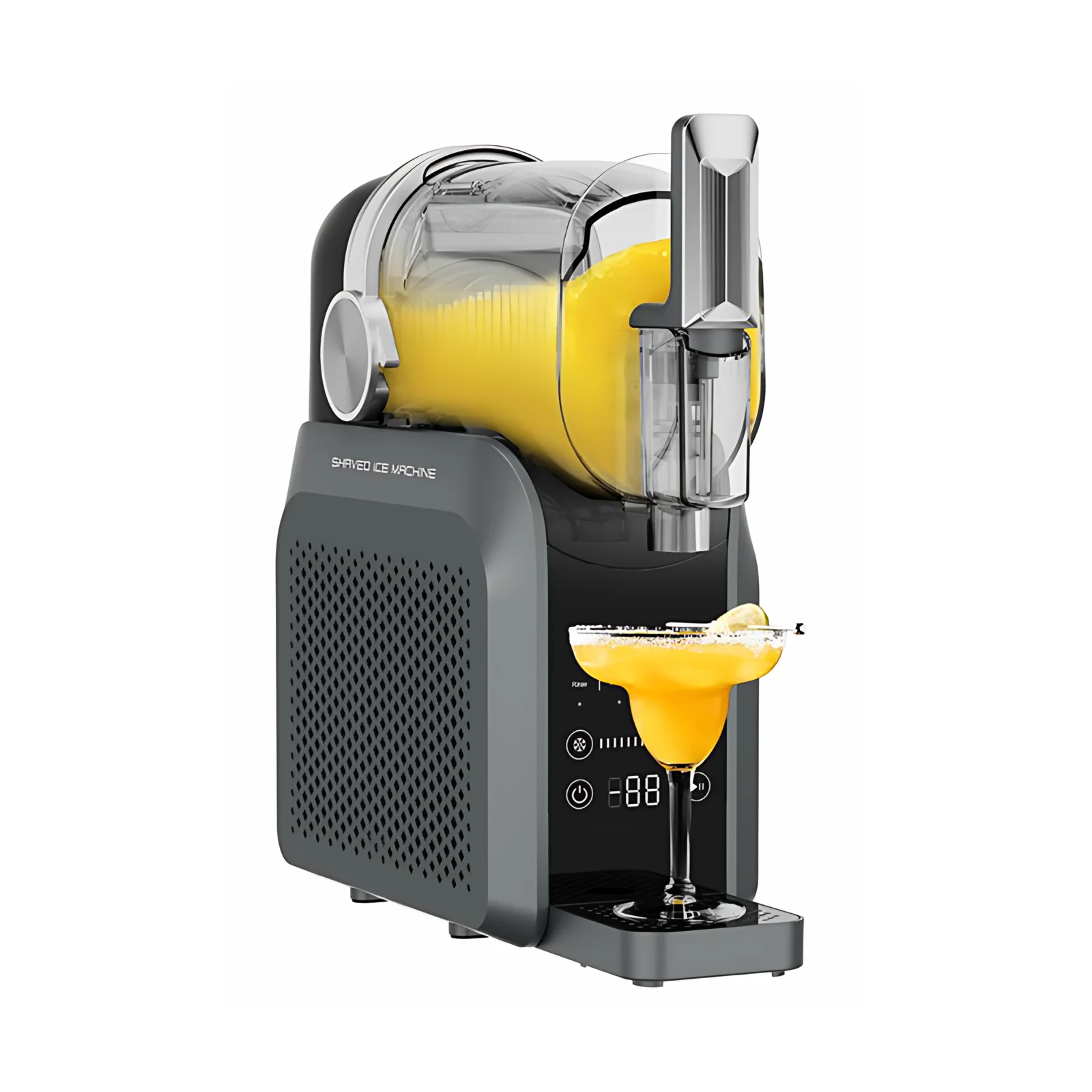 Auto-Clean LED One-Touch Home 7 Preset Programs Frozen Drink Slushy Machine No-Ice Needed Frozen Drink Machine Slushie Maker