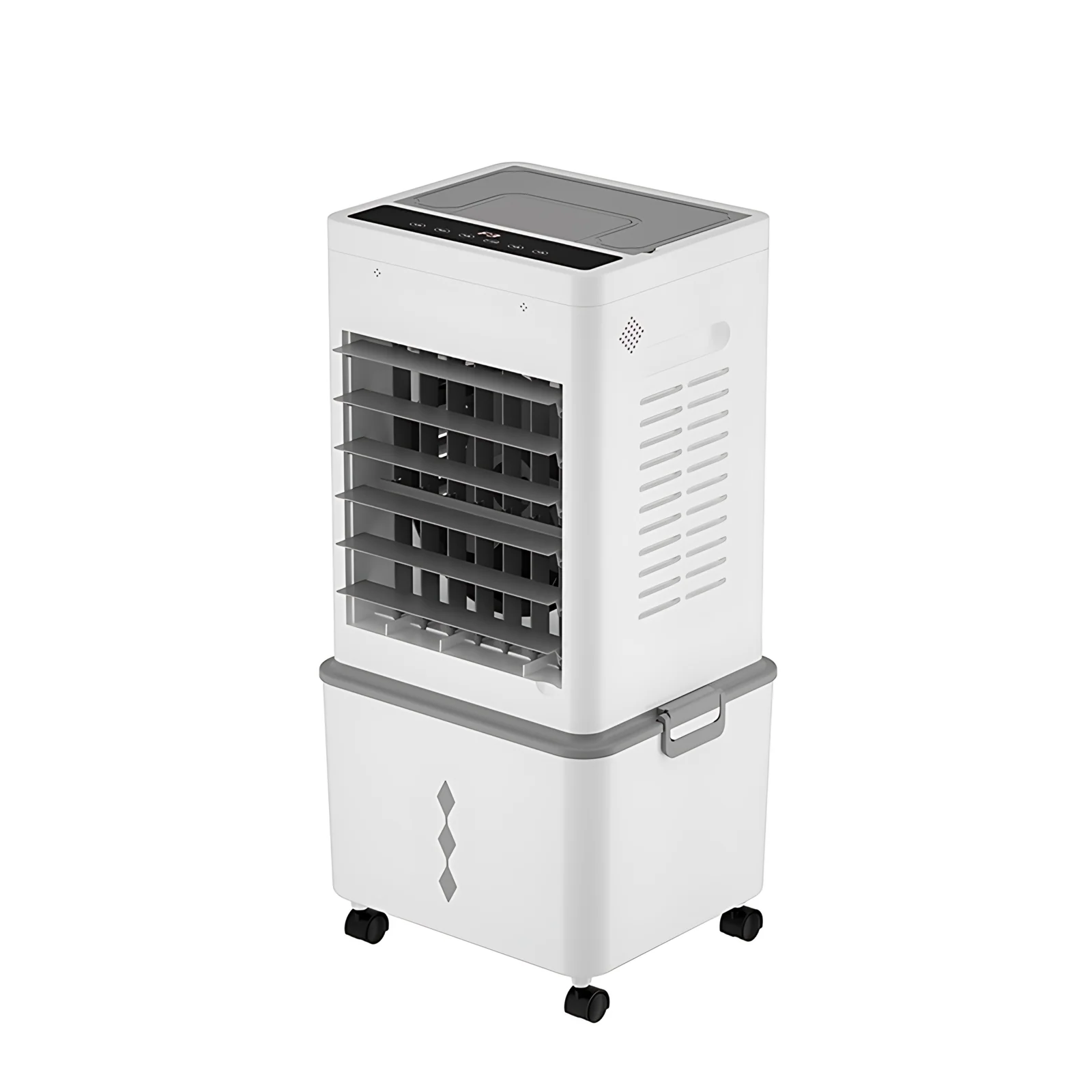 Remote Control LED Display Screen 3-Speed Energy Efficient Saving Plug-In Home Office Portable Evaporative Air Cooler