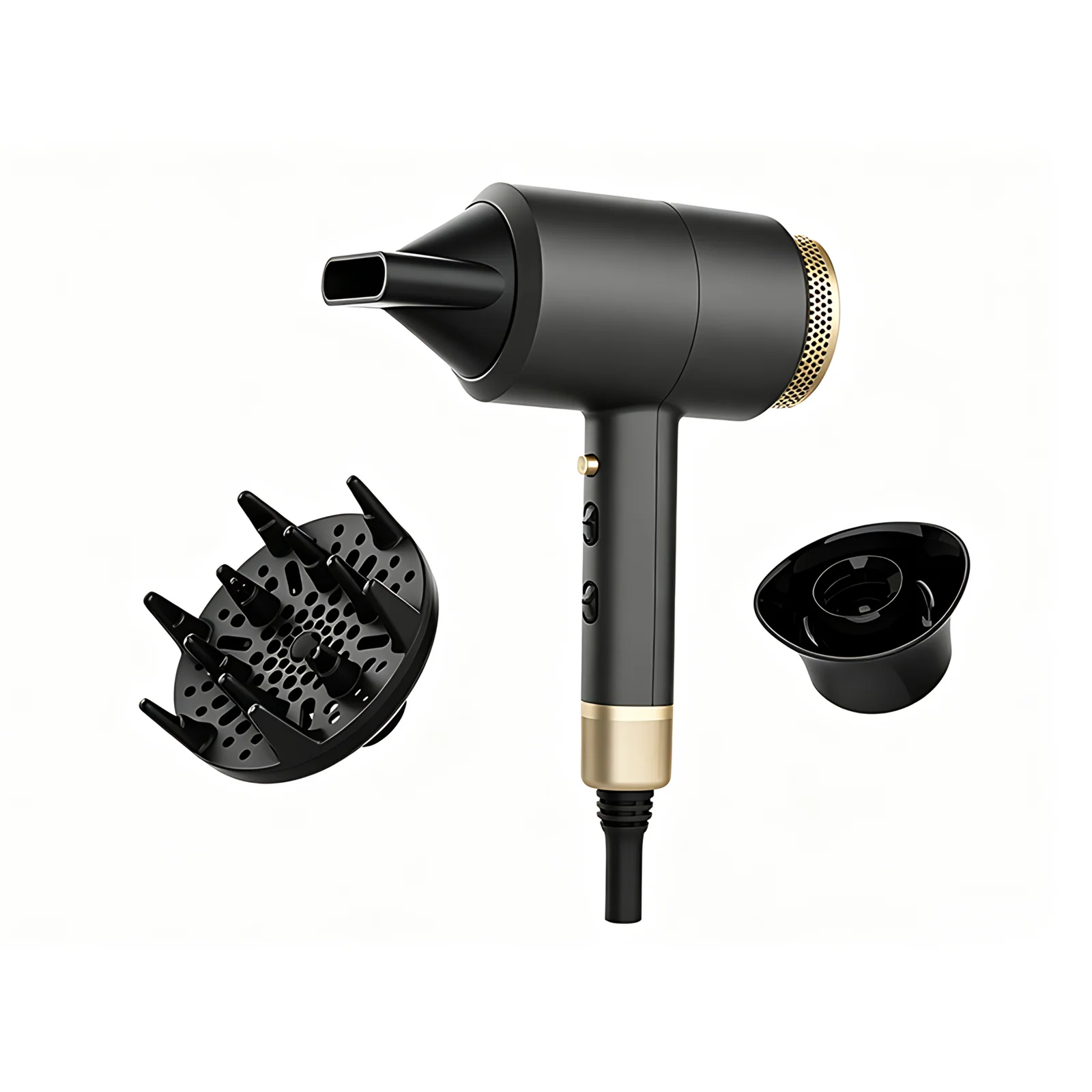 1800W Hot and Cold air Hair Dryer Combs Support Custom Shapes High Power and Strong Wind for Hair Salon