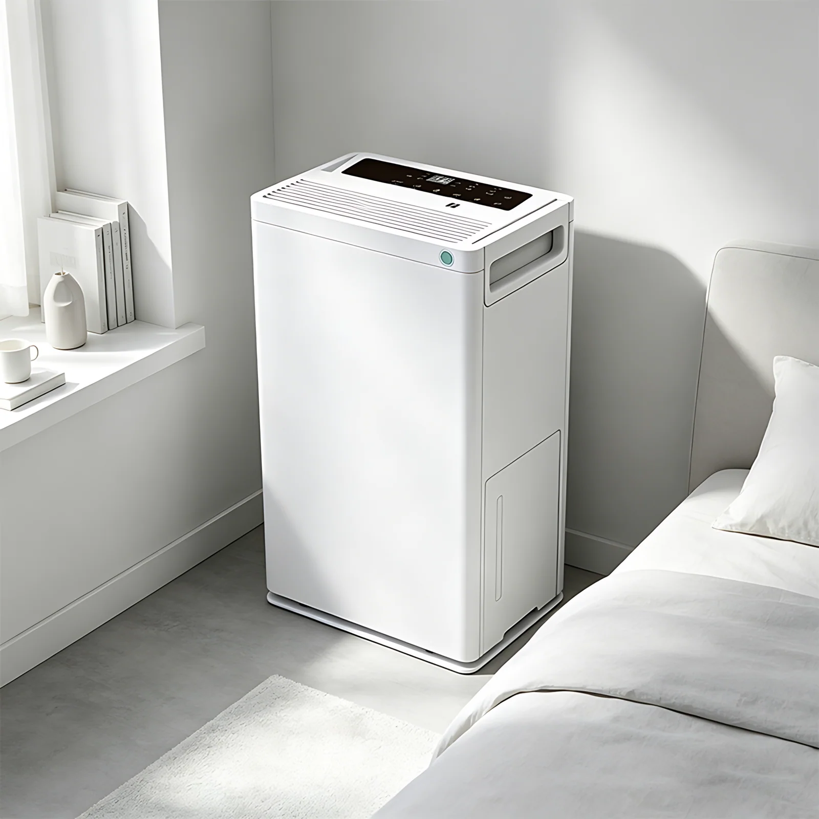 OEM Smart Home Appliance 3 Speeds Child Lock Bathroom Wardrope Portable Dehumidifier