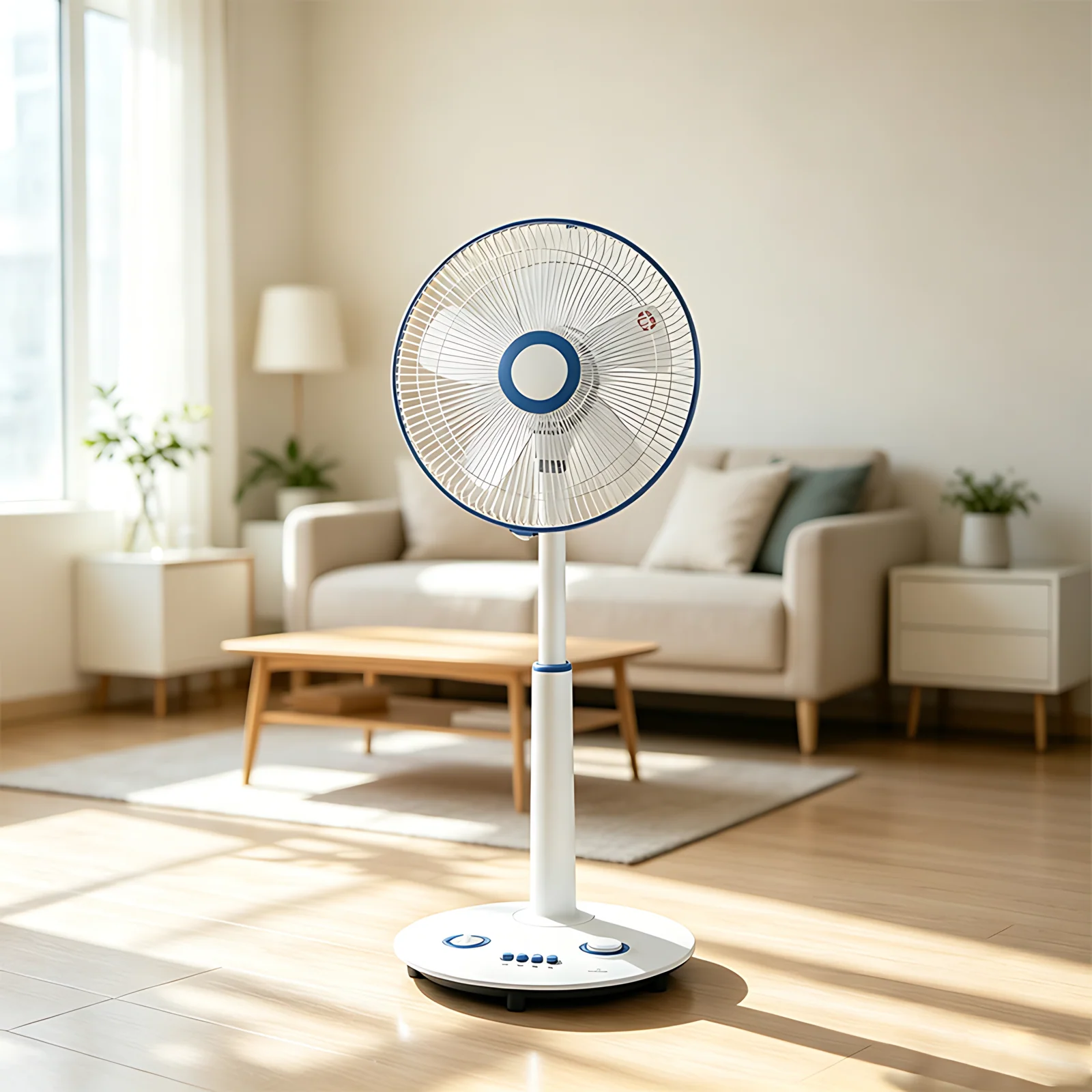 Wholesale Quiet Standing Fan 3 Speed Timer Vertical Floor Fan Household Pedestal Stand Fan