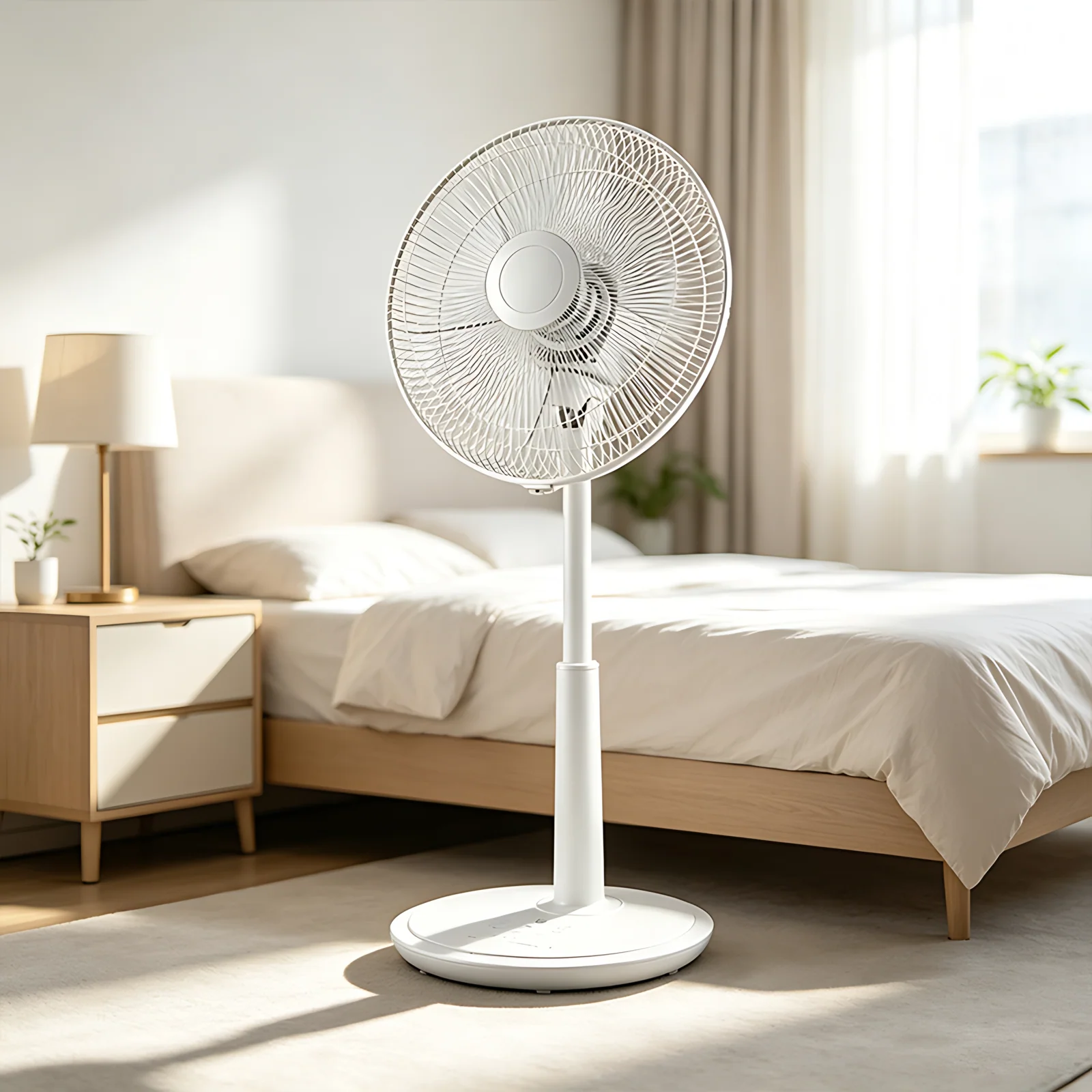 16inch Strong Wind Power Durable Plastic Mechanically Controlled Outdoor Electric Oscillating Low Noise Floor Fan