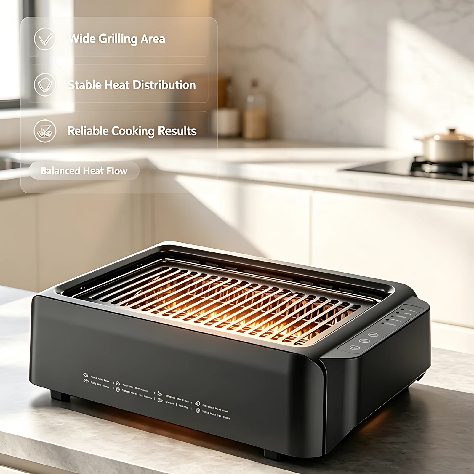 Wholesale Indoor Non Stick Smokeless Electric Grill Bbq Barbeque Electric Grill