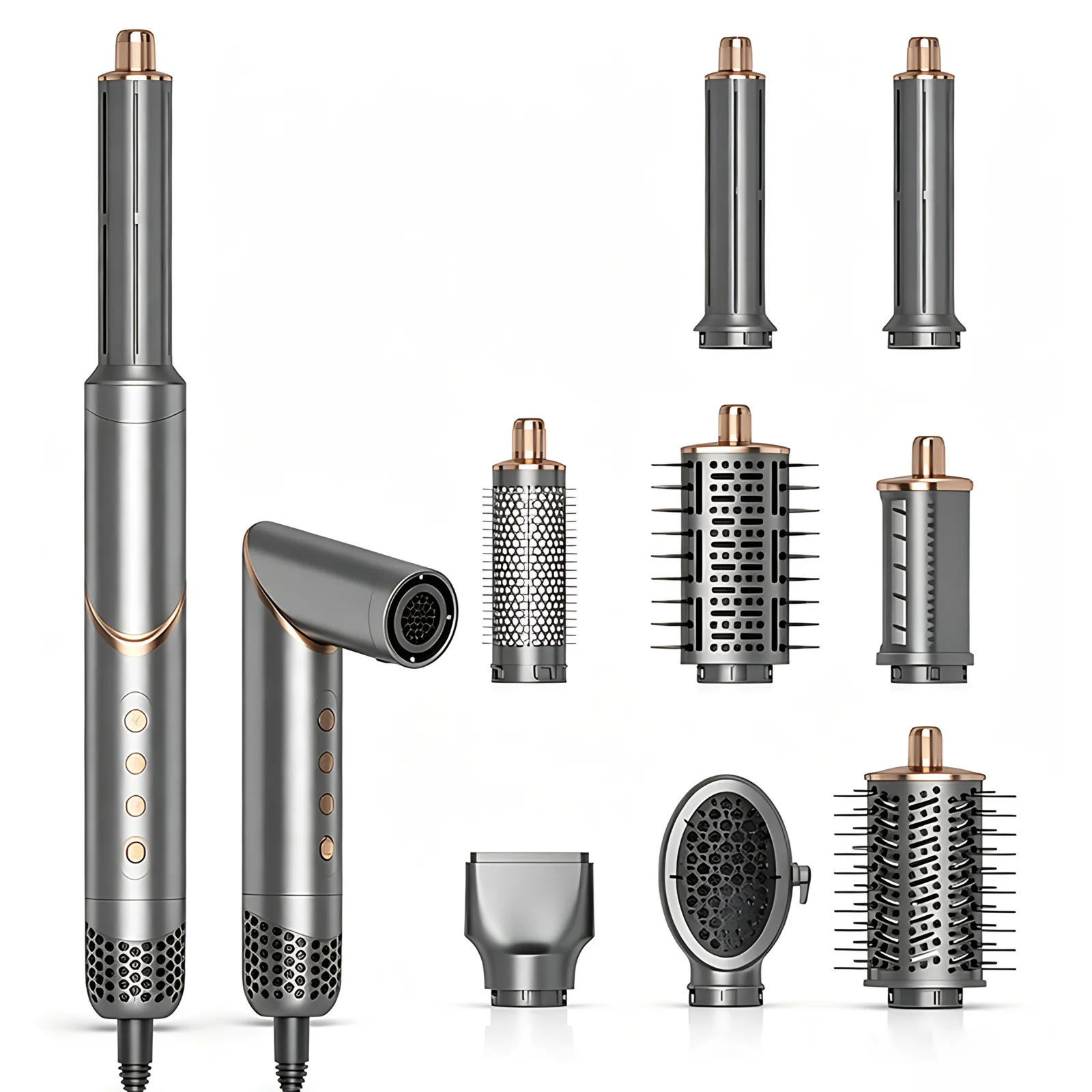 Hot Selling 8 in 1 Hair Styler Hair Brush Dryer Hot Air Brush Multifunctional Blow Dryer Hair Care Multi Styler Sets