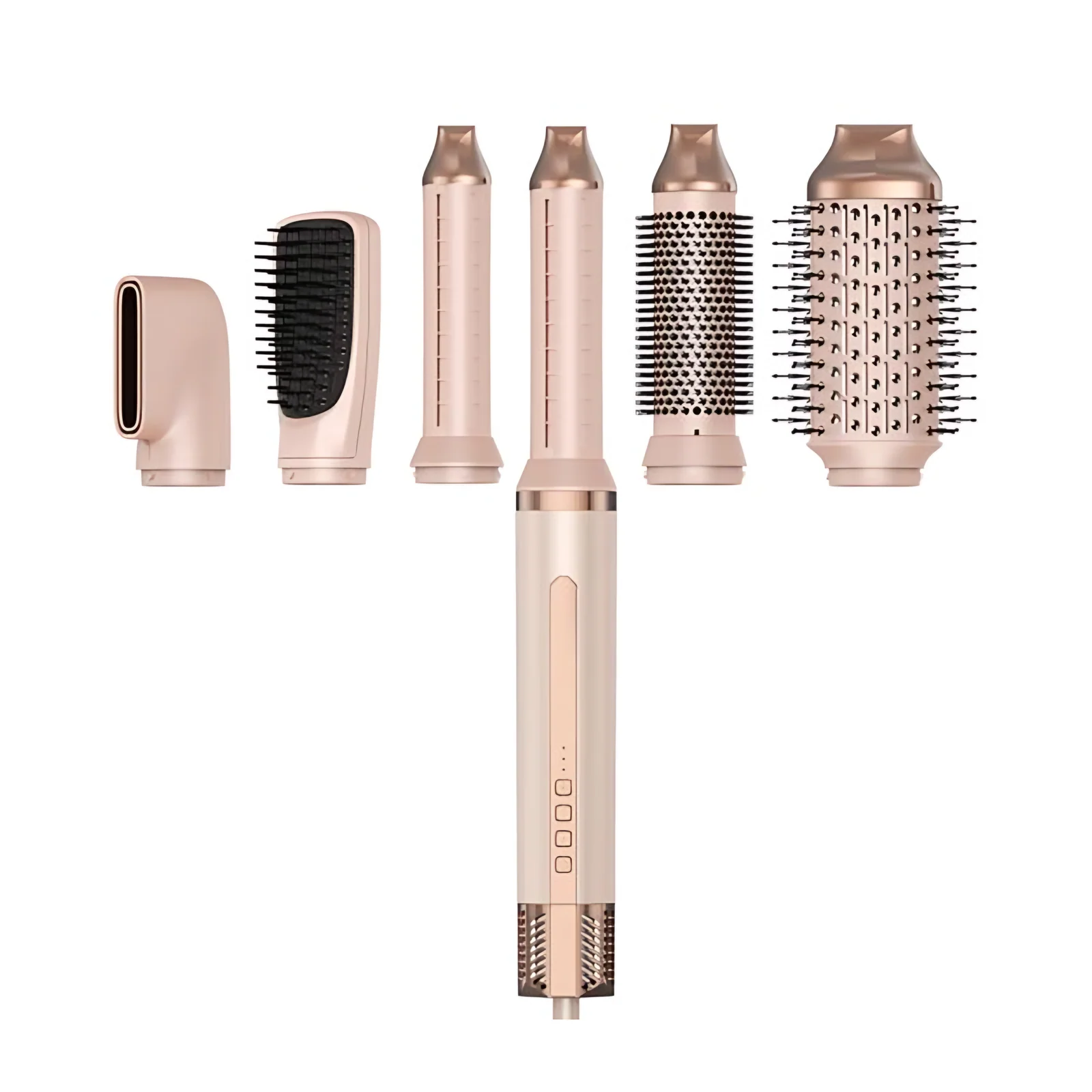 New Trend 5 in 1 Hair Multi-Styler Professional Salon Hair Dryer Set One Step Hot Air Brush Auto Wrap Curling Ionic Air Styler