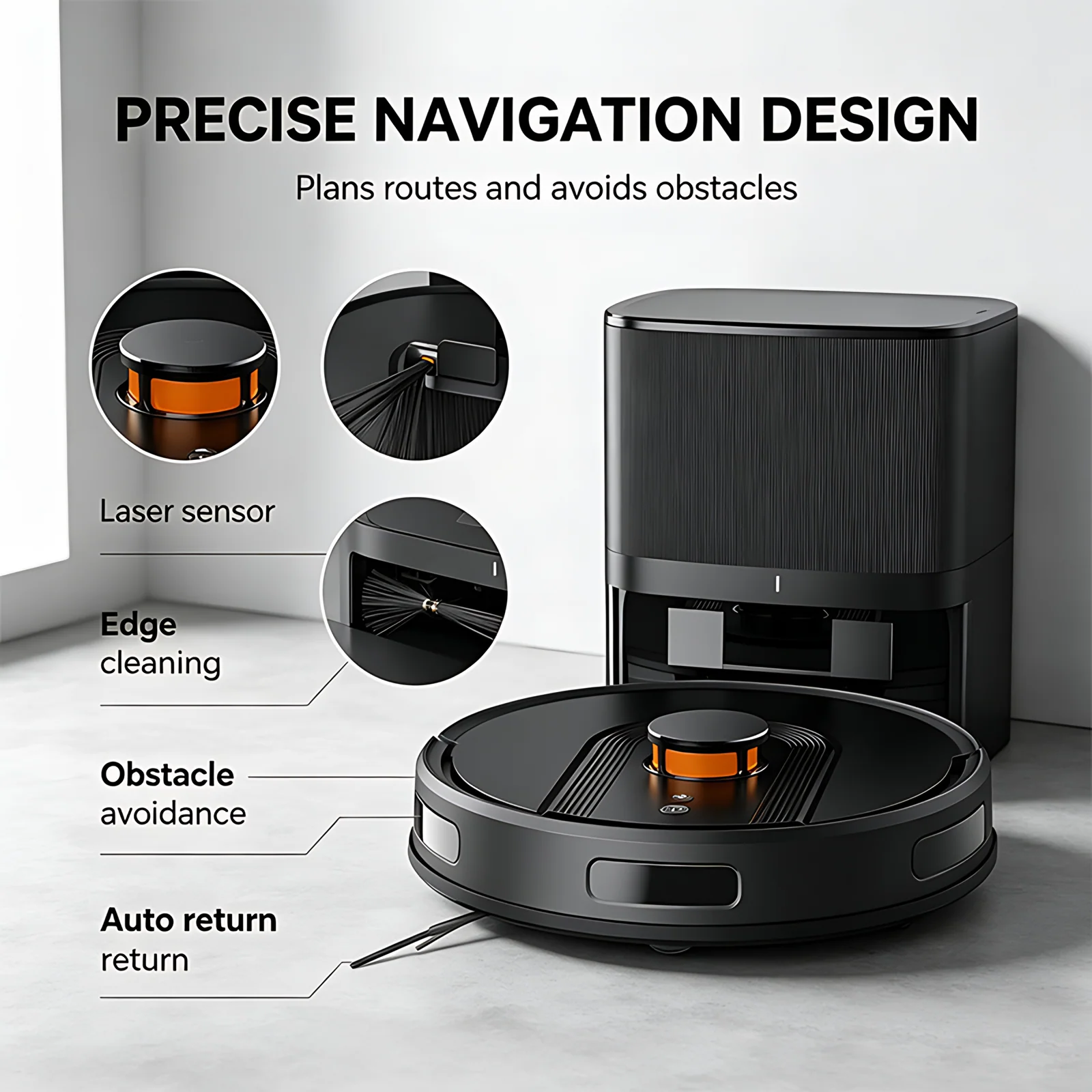 Wholesale High Quality Customize Mop Floor Cleaner Smart Robot Vacuum Cleaner