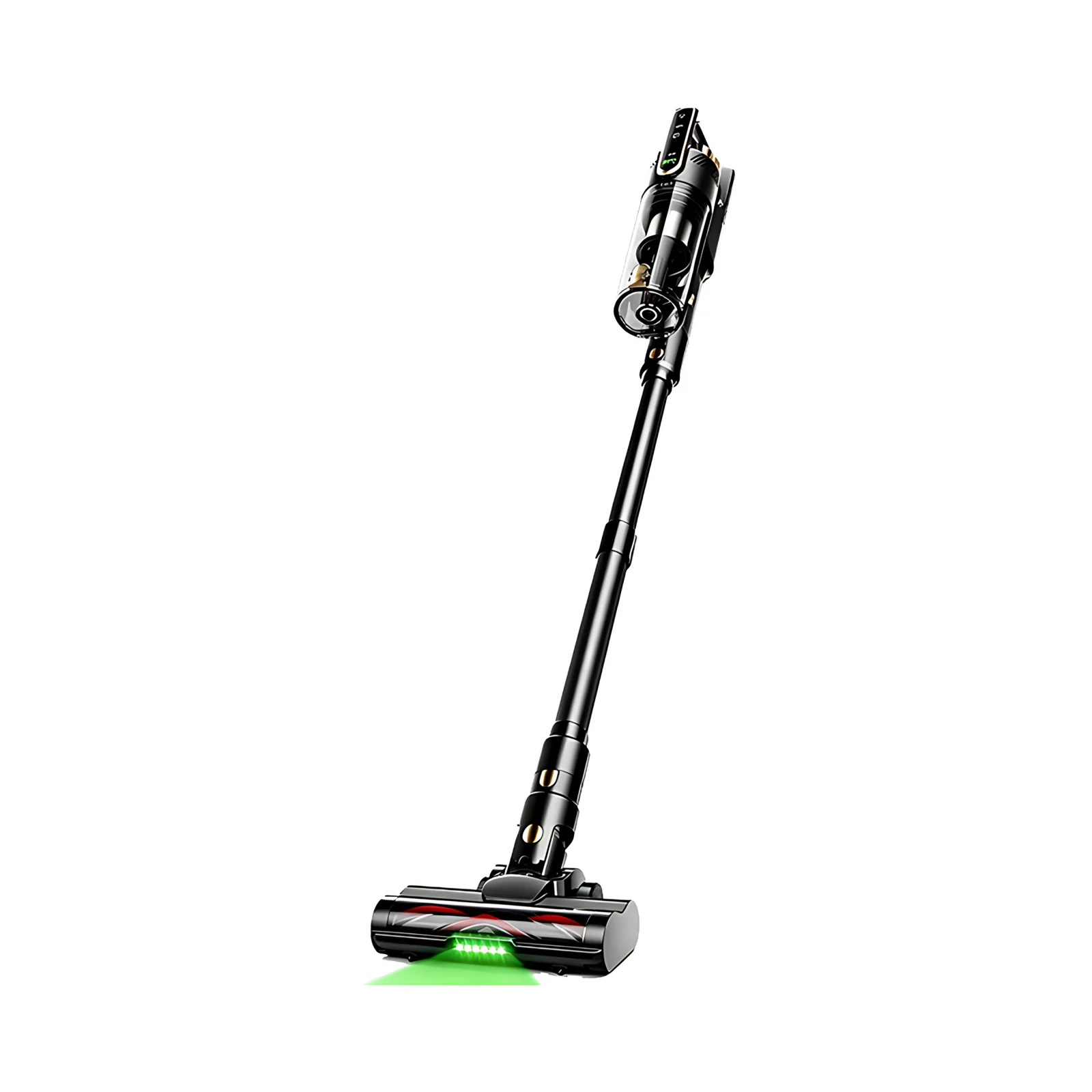 Professional limpieza de suelo duro LED pantalla pared montada potente aspiradora de palo vertical 2 en 1