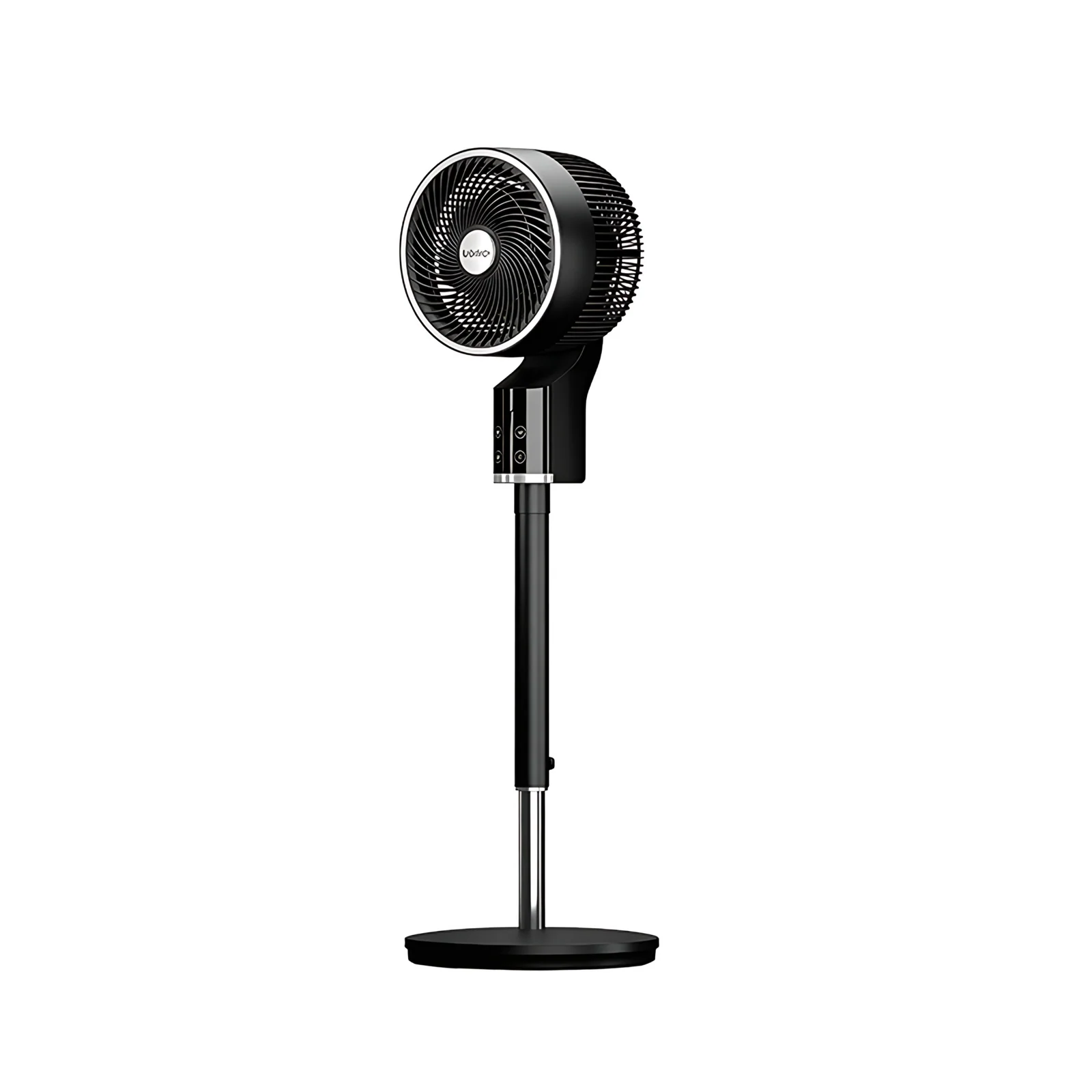 Custom Logo Adjustable Height Digital Display Electric Stand Fan 3D Oscillation Circulation Fan with Aroma Function