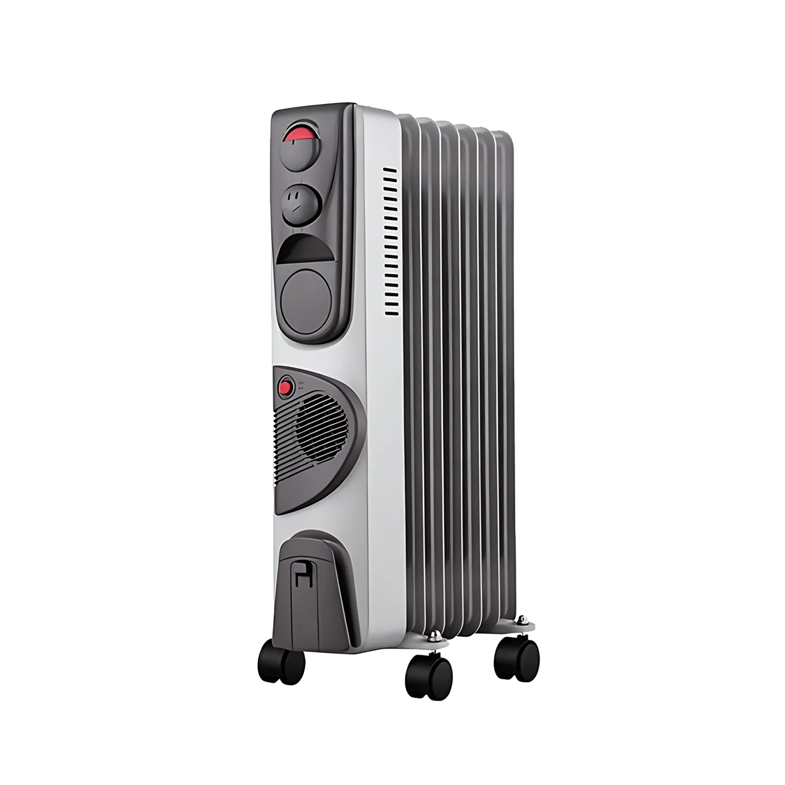 Winter Indoor Home Use Portable Electric Oil Filled Radiator Heater with Fan