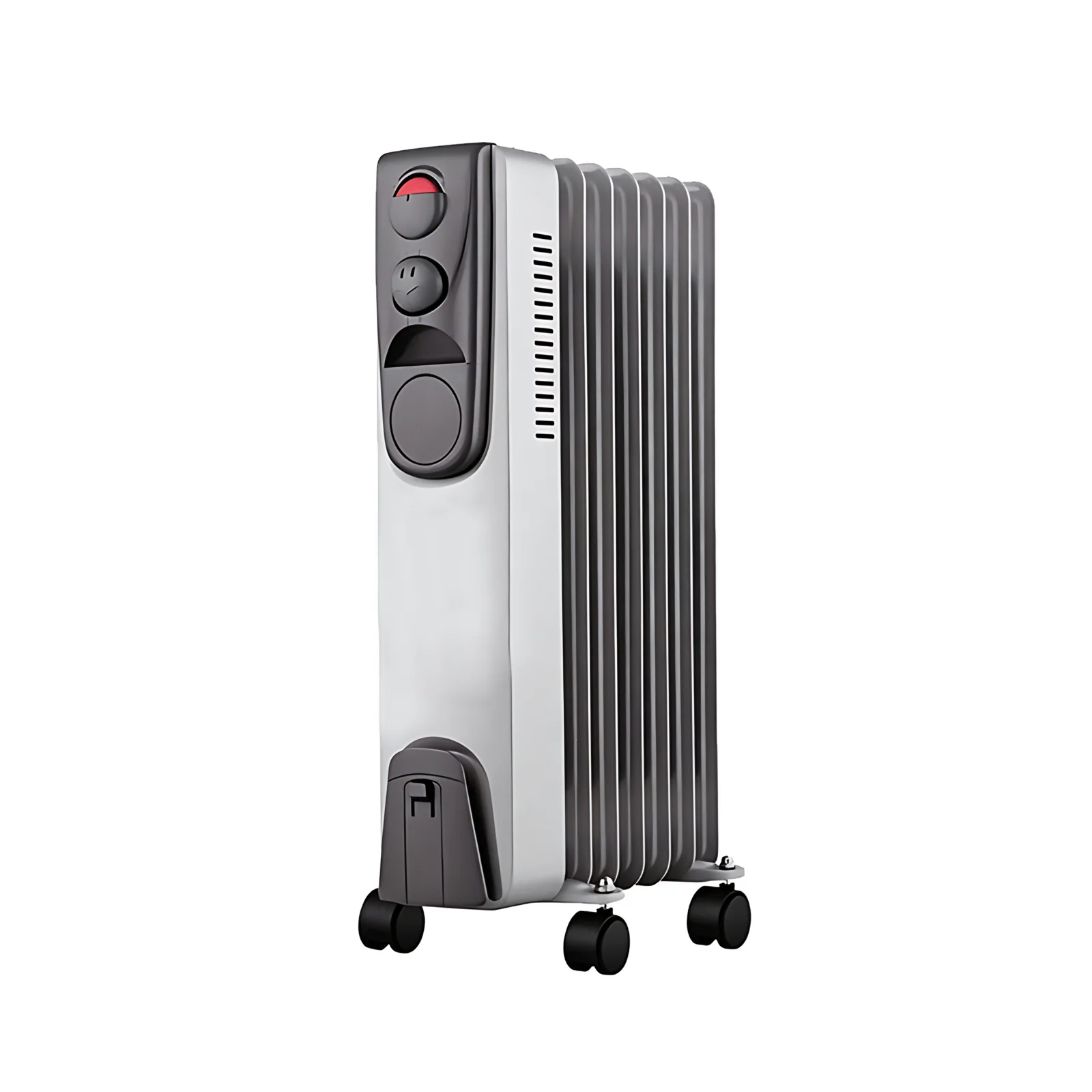 Freestanding Wheels High Power Electric Oil Heater Oil Filled Radiator 1500W Portable Electric Heater