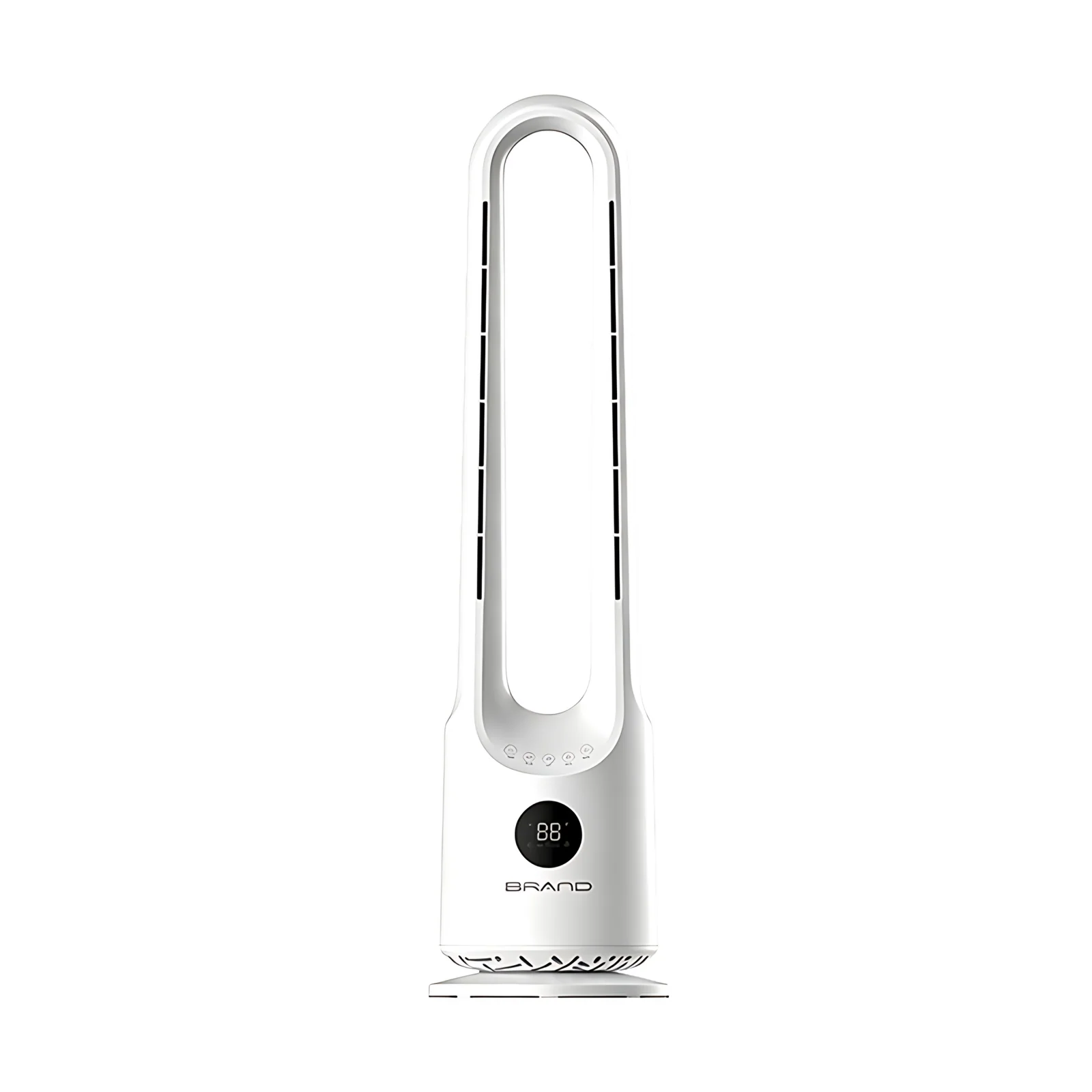 Household Floor-Standing Quiet Smart Remote-Control Fans Air-Circulation Vertical Bladeless Fan