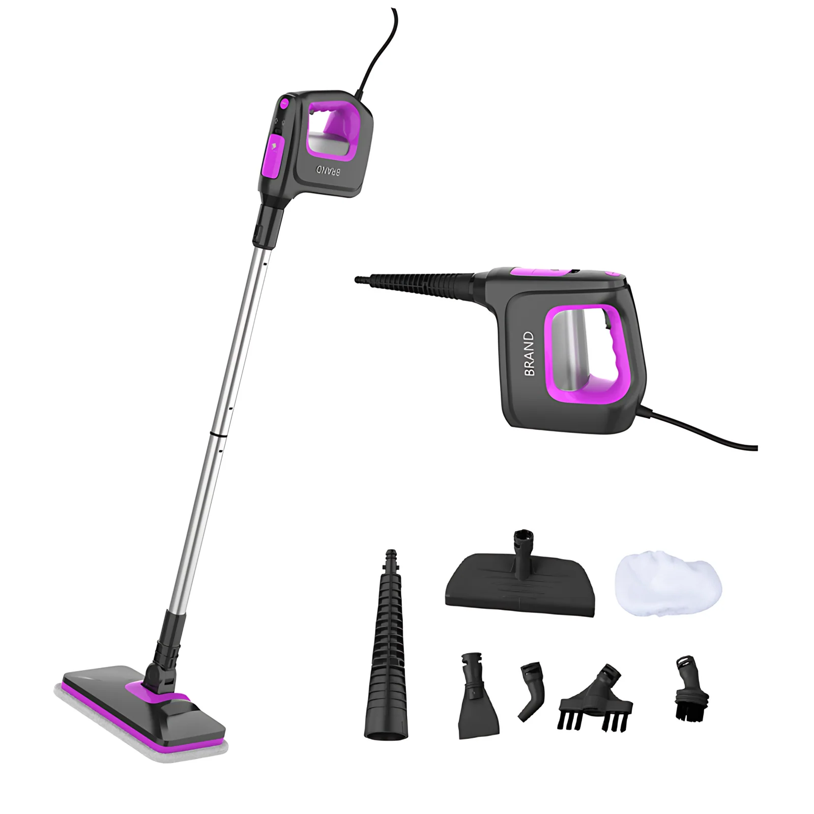 New Household High-Temperature Portable Multiple Surfaces Powerful Hygenic Steam Cleaner and Mop