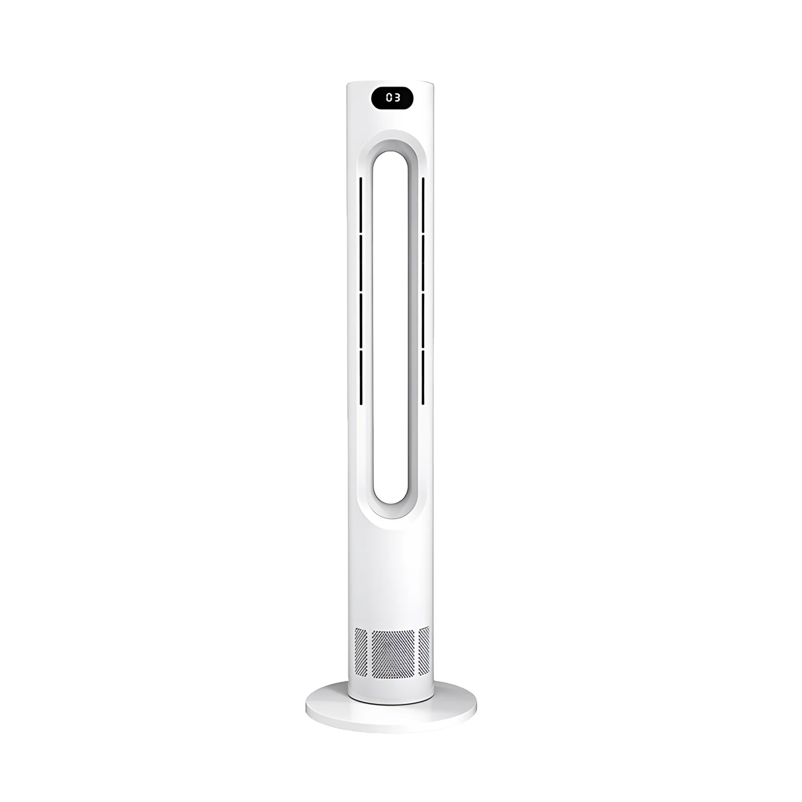 Wholesale High Quality Bladeless Tower Fan Quiet Standing Floor Electric Cooling Fan for Home Office