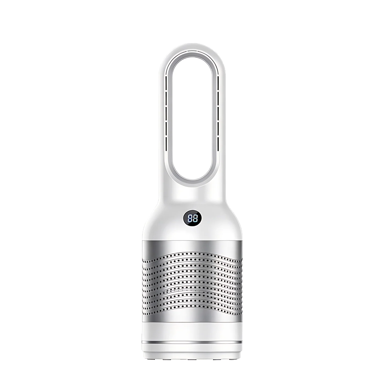 Filtre de refroidissement de l'air de la tour sans feuille intelligent hepa humidificateur d'air ventilateur sans lame 2 en 1