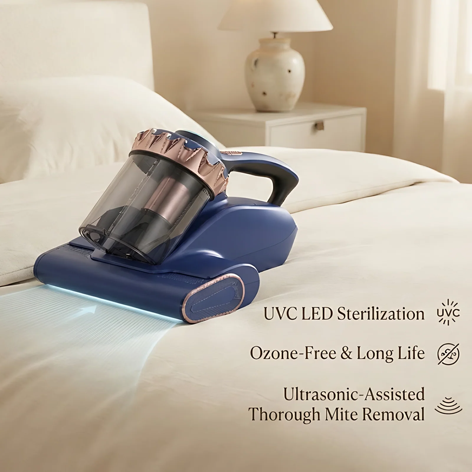 Hot Sale Multi-functional High Efficiency Wireless Lightweight Household Vacuum Cleaner Dust Mite Cleaning