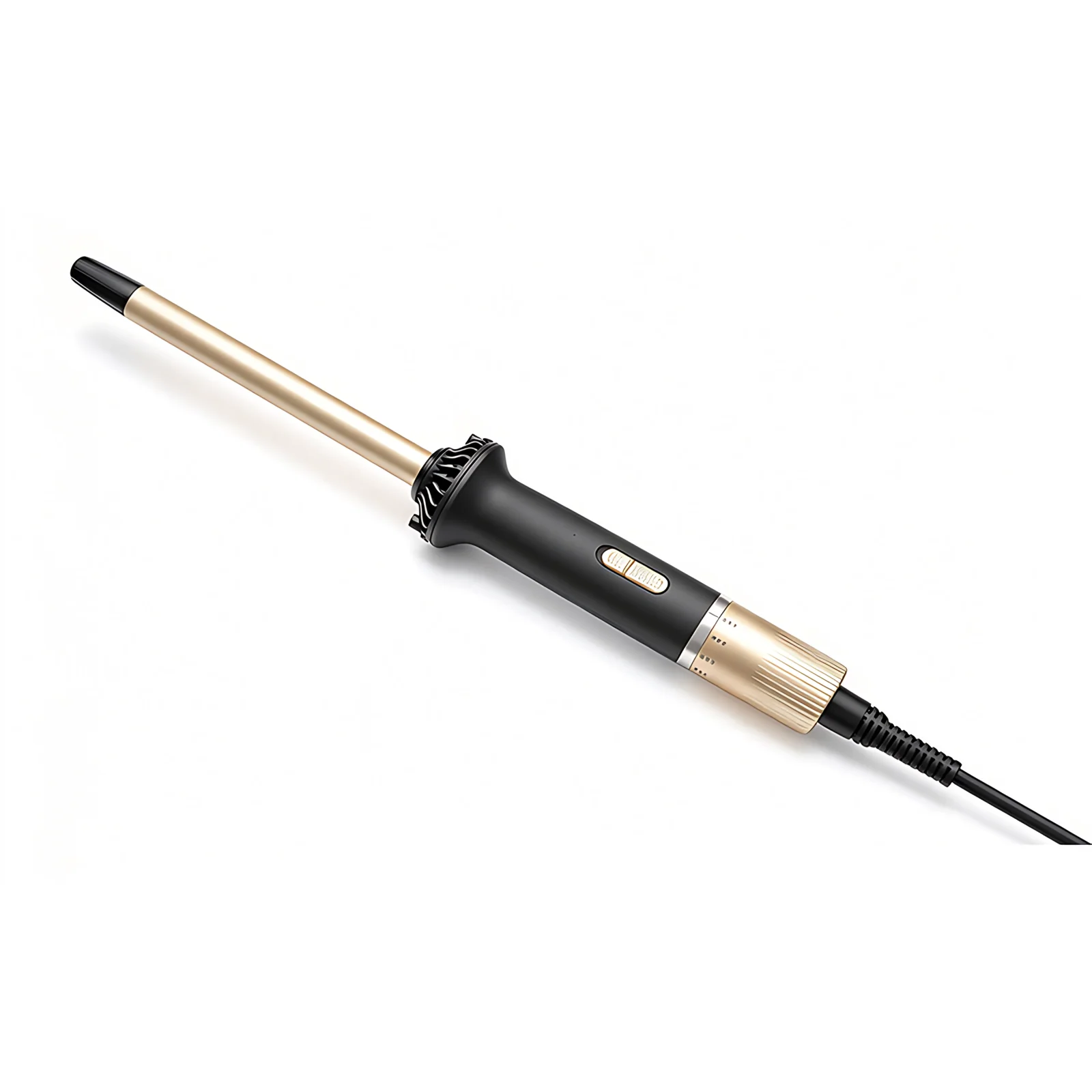 Wholesale 360 Degree Swivel Hook Ceramic Coating PTC Heater Electric 13MM LED Hair Curling Tong