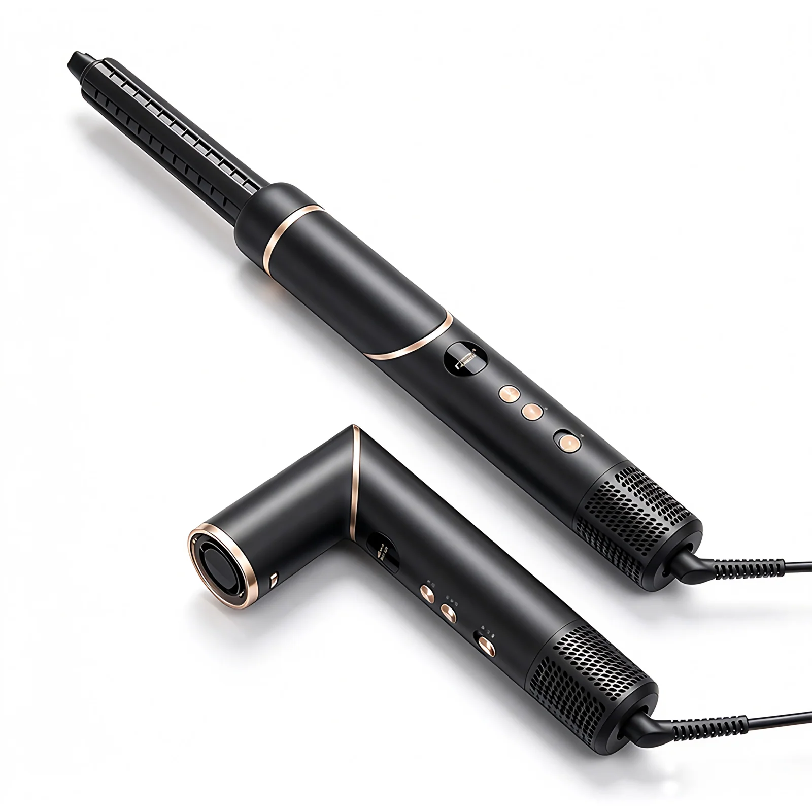 OEM Hair Curler Straightener Dryer Set Brushless High Speed Hot Air Brush Multi Styler 15 in 1