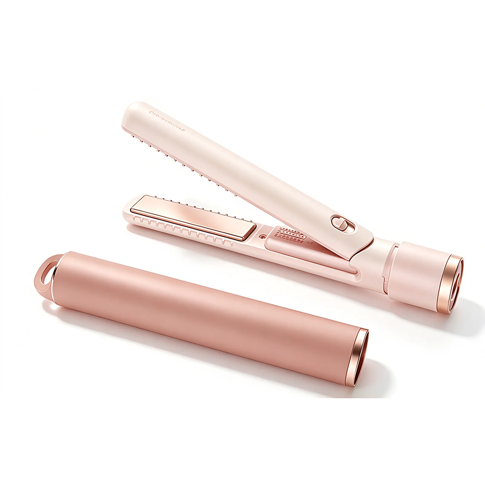 Hot Sale professioneller Haarstraightener Kamm neues Design erhitzte elektrische ionische USB Mini Haarstraighter